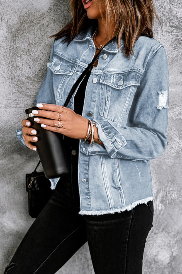 Basic Denim Jacket | Dress In Beauty Basic Denim Jacket | Dress In Beauty