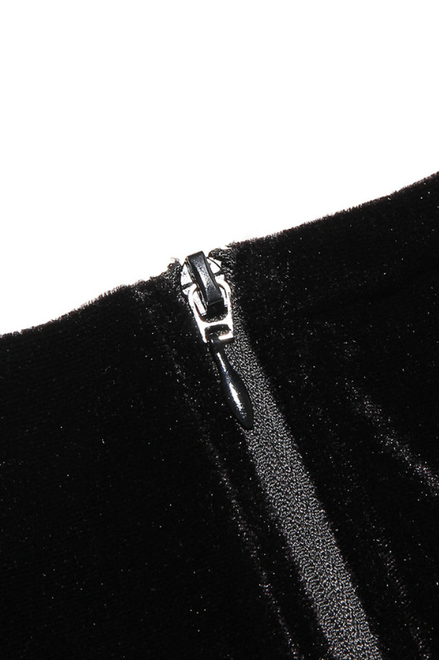 Catriona Black Velvet Bra | Dress In Beauty Catriona Black Velvet Bra | Dress In Beauty