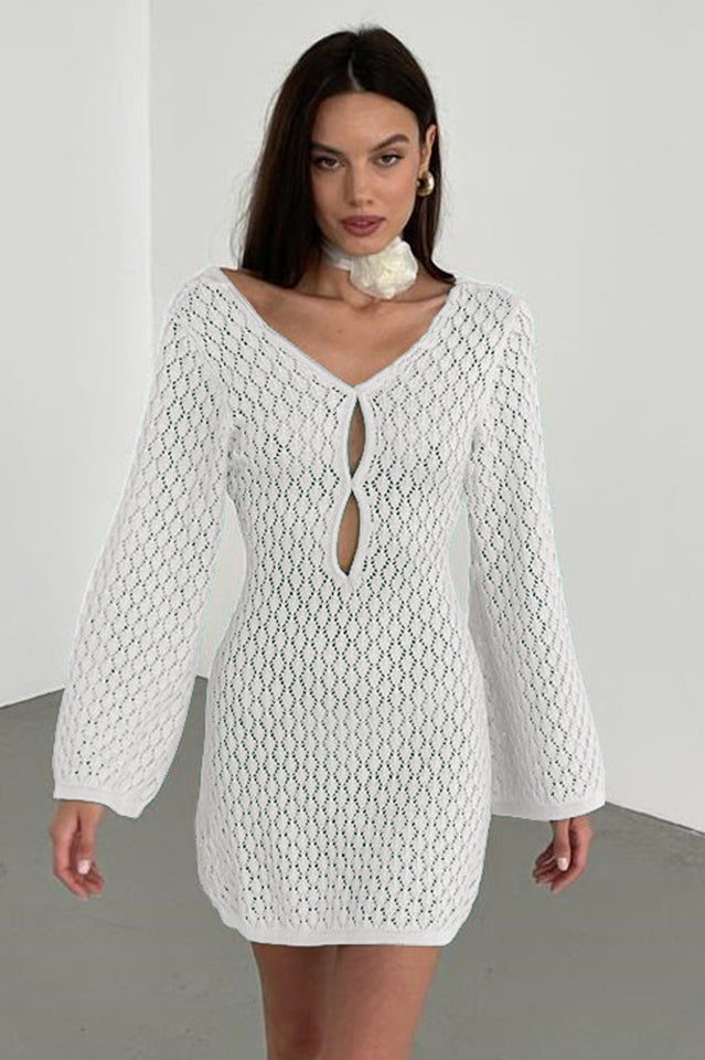 Kayleigh Crochet Knit Mini Dress | Dress In Beauty Kayleigh Crochet Knit Mini Dress | Dress In Beauty