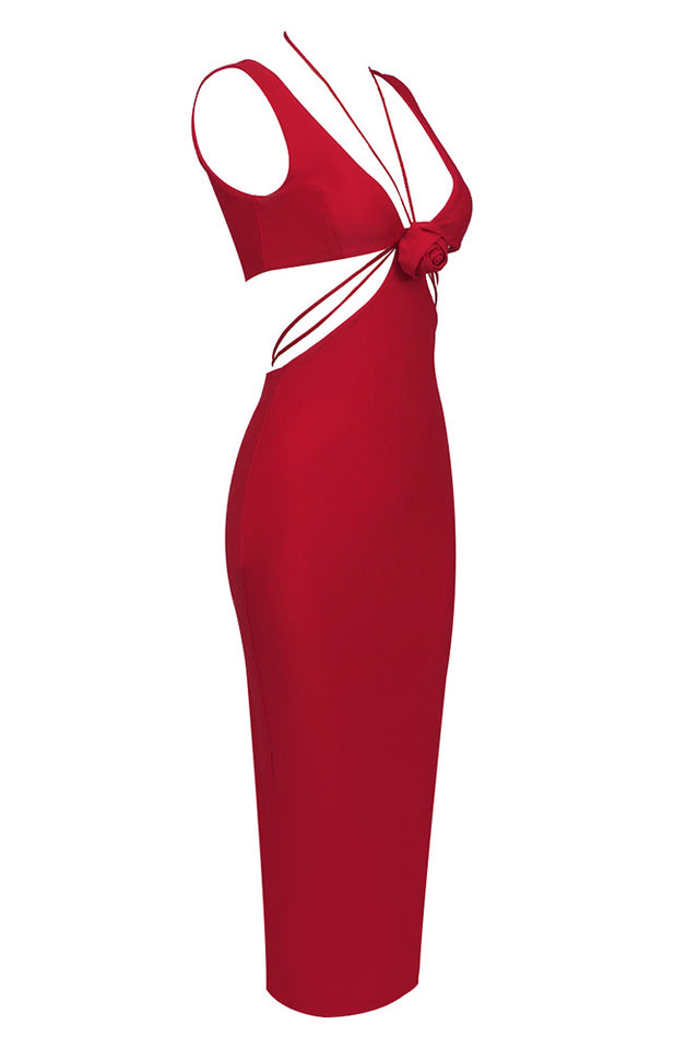 Alize Flower Embellished Maxi Dress | Dress In Beauty Alize Flower Embellished Maxi Dress | Dress In Beauty