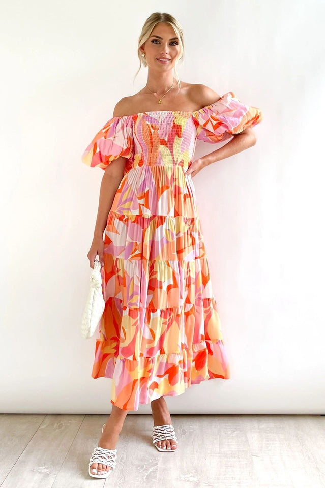 Flossy Midi Dress | Dress In Beauty Flossy Midi Dress | Dress In Beauty