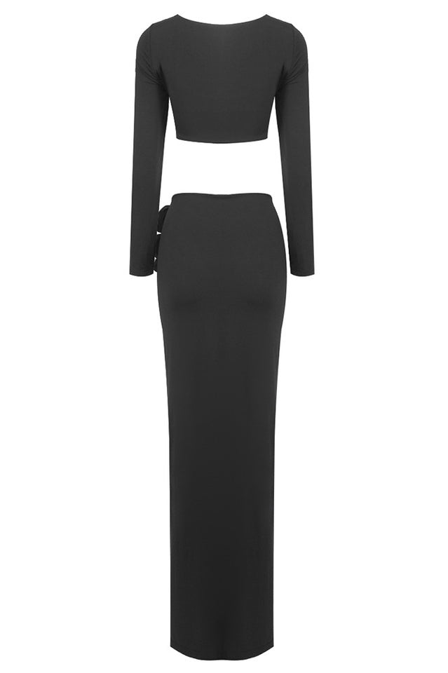 Rose High Split Maxi Dress | Dress In Beauty Rose High Split Maxi Dress | Dress In Beauty