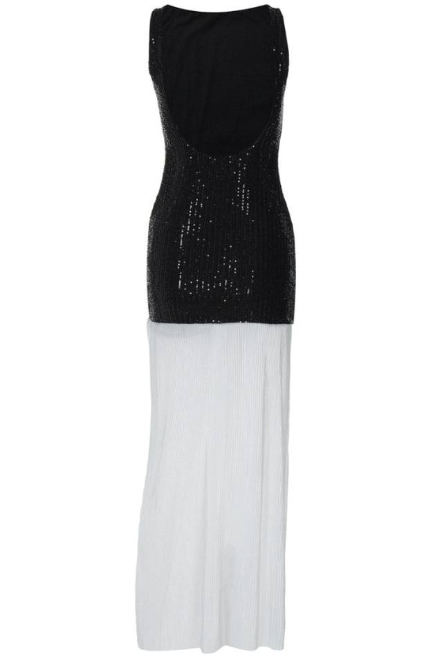 Gabrielle Patchwork Backless Maxi Dress | Dress In Beauty Gabrielle Patchwork Backless Maxi Dress | Dress In Beauty