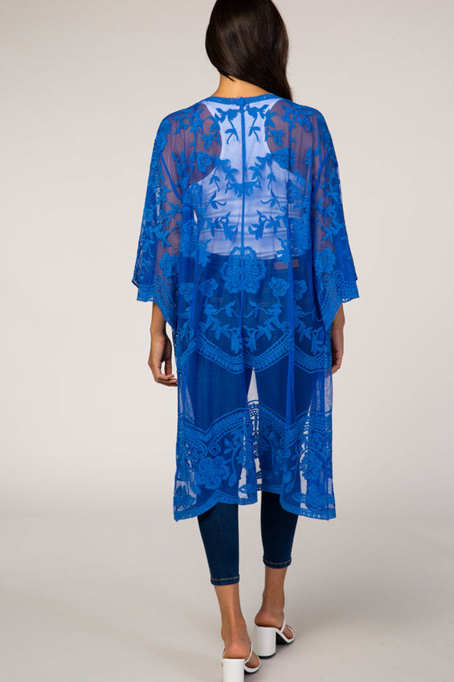 Hollow Out Lace Kimono Cover Up | Dress In Beauty Hollow Out Lace Kimono Cover Up | Dress In Beauty