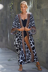 Tie Dye Belt Kimono Blouse (15 Colors) | Dress In Beauty Tie Dye Belt Kimono Blouse (15 Colors) | Dress In Beauty