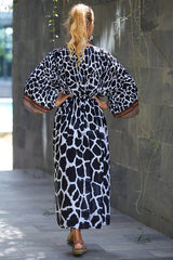 Tie Dye Belt Kimono Blouse (15 Colors) | Dress In Beauty Tie Dye Belt Kimono Blouse (15 Colors) | Dress In Beauty