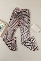 Sequin High Rise Flare Pants | Dress In Beauty Sequin High Rise Flare Pants | Dress In Beauty