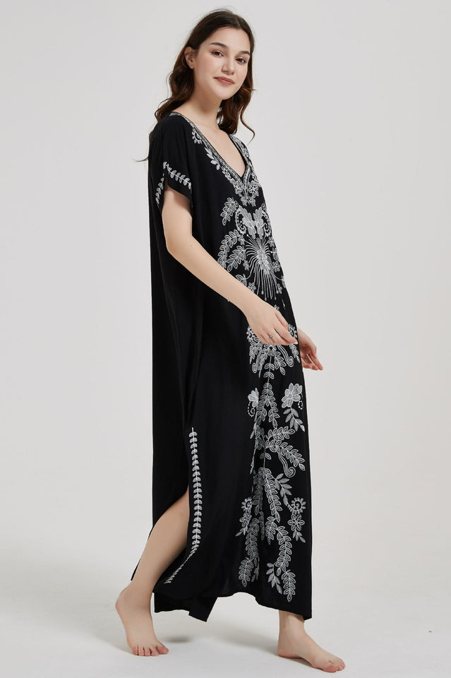 Boho Print Slit Dress | Dress In Beauty Boho Print Slit Dress | Dress In Beauty