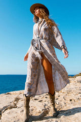 Boho Tie Dye Kimono Blouse | Dress In Beauty Boho Tie Dye Kimono Blouse | Dress In Beauty