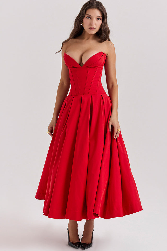 Lady Black Strapless Midi Dress | Dress In Beauty Lady Black Strapless Midi Dress | Dress In Beauty