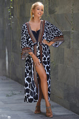 Tie Dye Belt Kimono Blouse (15 Colors) | Dress In Beauty Tie Dye Belt Kimono Blouse (15 Colors) | Dress In Beauty