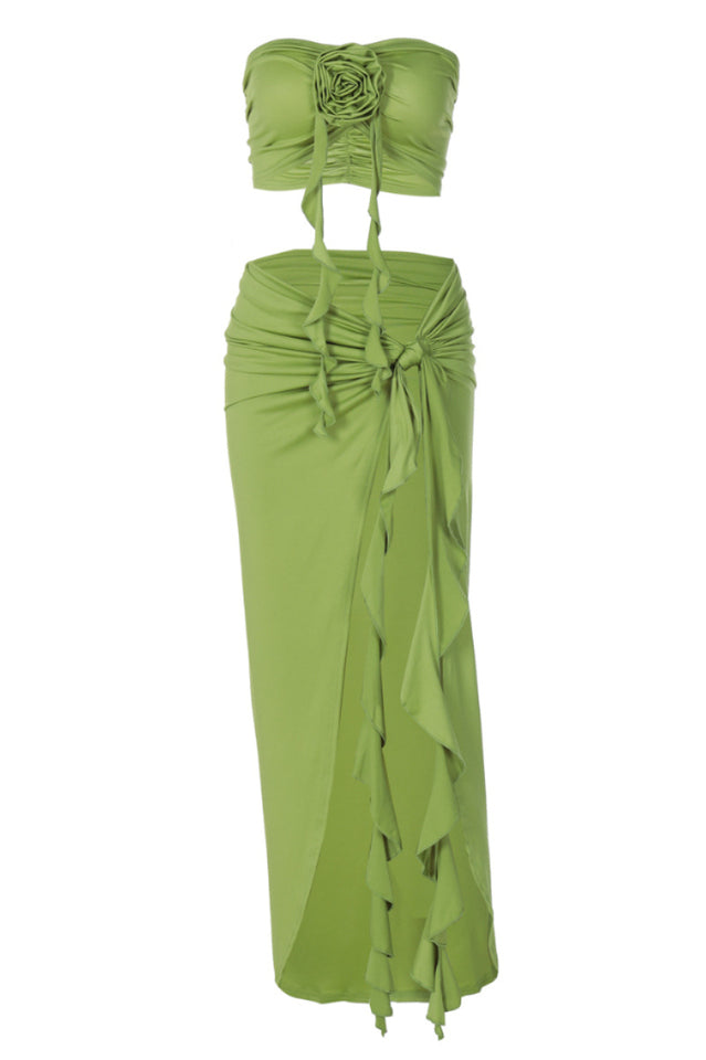 Arrietty Flower Draped Skirt Set | Dress In Beauty Arrietty Flower Draped Skirt Set | Dress In Beauty