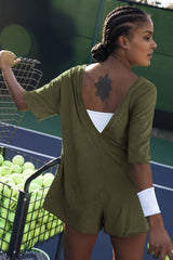 Koton Boat Neck Playsuit | Dress In Beauty Koton Boat Neck Playsuit | Dress In Beauty