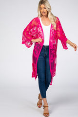 Hollow Out Lace Kimono Cover Up | Dress In Beauty Hollow Out Lace Kimono Cover Up | Dress In Beauty