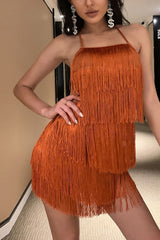 Halter Fringe Romper | Dress In Beauty Halter Fringe Romper | Dress In Beauty