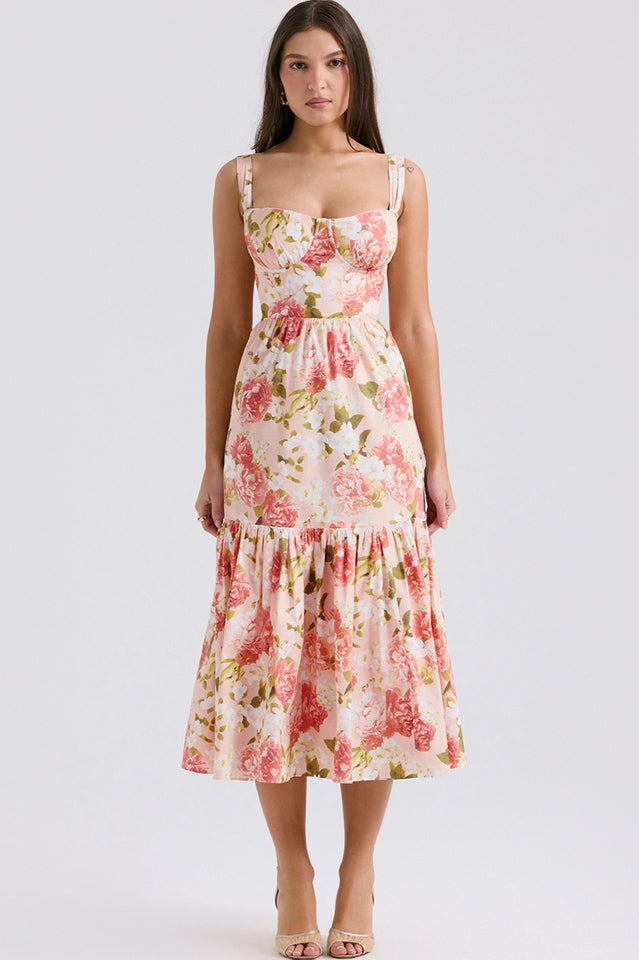 Elia Floral Midi Sundress | Dress In Beauty Elia Floral Midi Sundress | Dress In Beauty