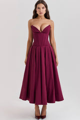 Lady Black Strapless Midi Dress | Dress In Beauty Lady Black Strapless Midi Dress | Dress In Beauty