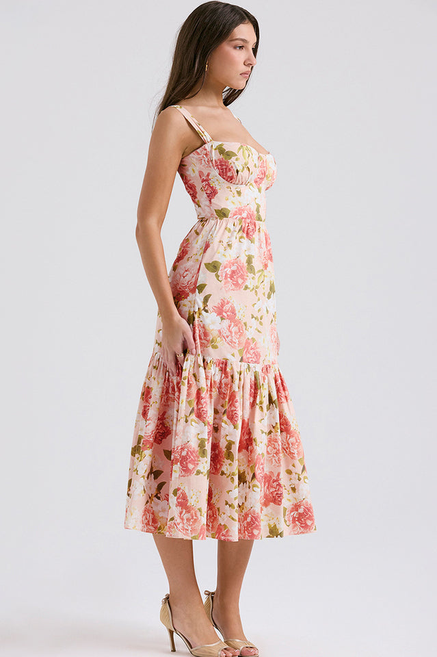 Elia Floral Midi Sundress | Dress In Beauty Elia Floral Midi Sundress | Dress In Beauty