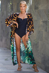 Tie Dye Belt Kimono Blouse (15 Colors) | Dress In Beauty Tie Dye Belt Kimono Blouse (15 Colors) | Dress In Beauty