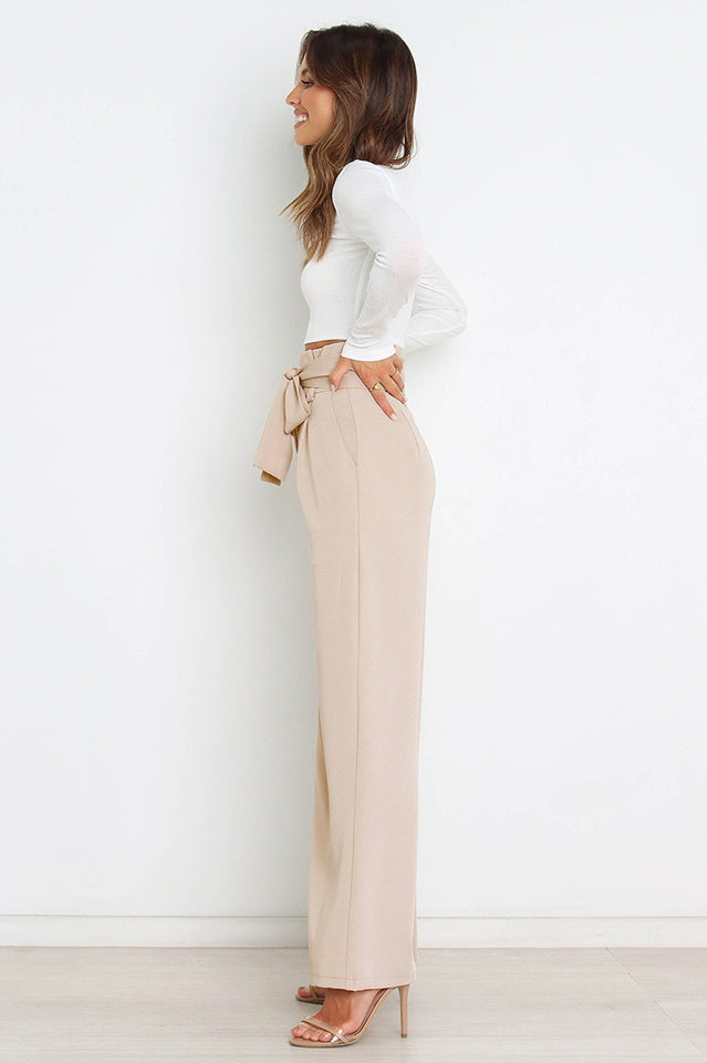 All-Matching Belted Wide-Leg Trouser | Dress In Beauty All-Matching Belted Wide-Leg Trouser | Dress In Beauty