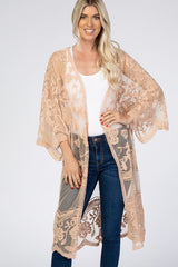 Hollow Out Lace Kimono Cover Up | Dress In Beauty Hollow Out Lace Kimono Cover Up | Dress In Beauty