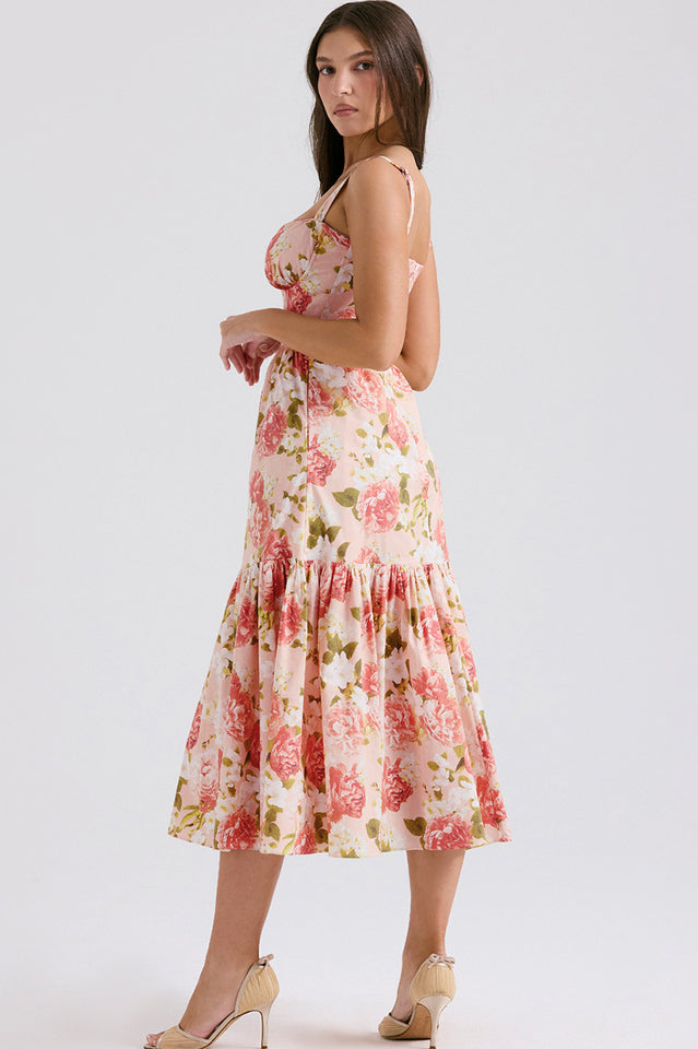 Elia Floral Midi Sundress | Dress In Beauty Elia Floral Midi Sundress | Dress In Beauty