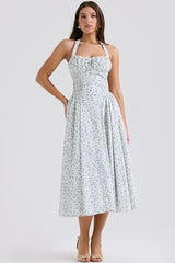 Adabella Cotton Halter Midi Sundress | Dress In Beauty Adabella Cotton Halter Midi Sundress | Dress In Beauty