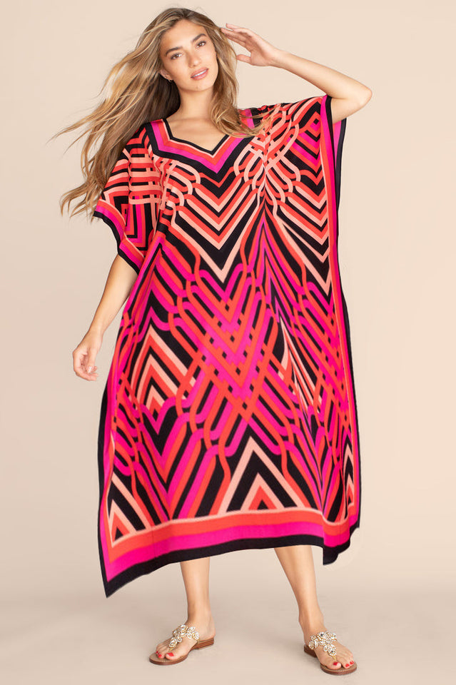 Oversize V-Neck Kaftan | Dress In Beauty Oversize V-Neck Kaftan | Dress In Beauty