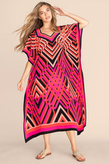 Oversize V-Neck Kaftan | Dress In Beauty Oversize V-Neck Kaftan | Dress In Beauty