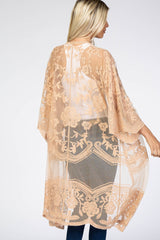 Hollow Out Lace Kimono Cover Up | Dress In Beauty Hollow Out Lace Kimono Cover Up | Dress In Beauty