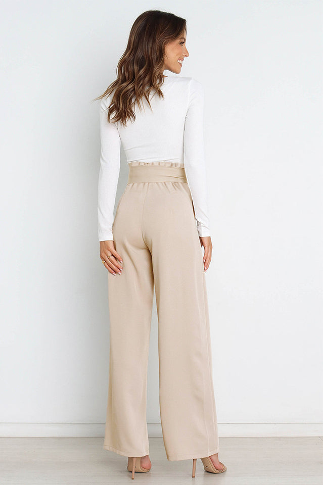 All-Matching Belted Wide-Leg Trouser | Dress In Beauty All-Matching Belted Wide-Leg Trouser | Dress In Beauty
