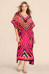 Oversize V-Neck Kaftan | Dress In Beauty Oversize V-Neck Kaftan | Dress In Beauty