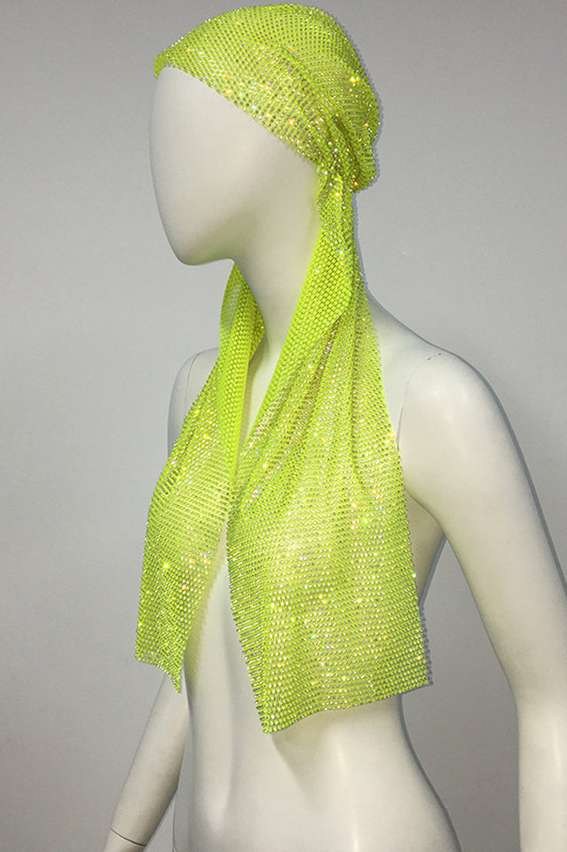 I Lime You Rhinestone Hair Net | Dress In Beauty I Lime You Rhinestone Hair Net | Dress In Beauty