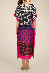 Oversize V-Neck Kaftan | Dress In Beauty Oversize V-Neck Kaftan | Dress In Beauty