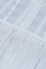 See Through Mesh Tassel Maxi Dress | Dress In Beauty See Through Mesh Tassel Maxi Dress | Dress In Beauty