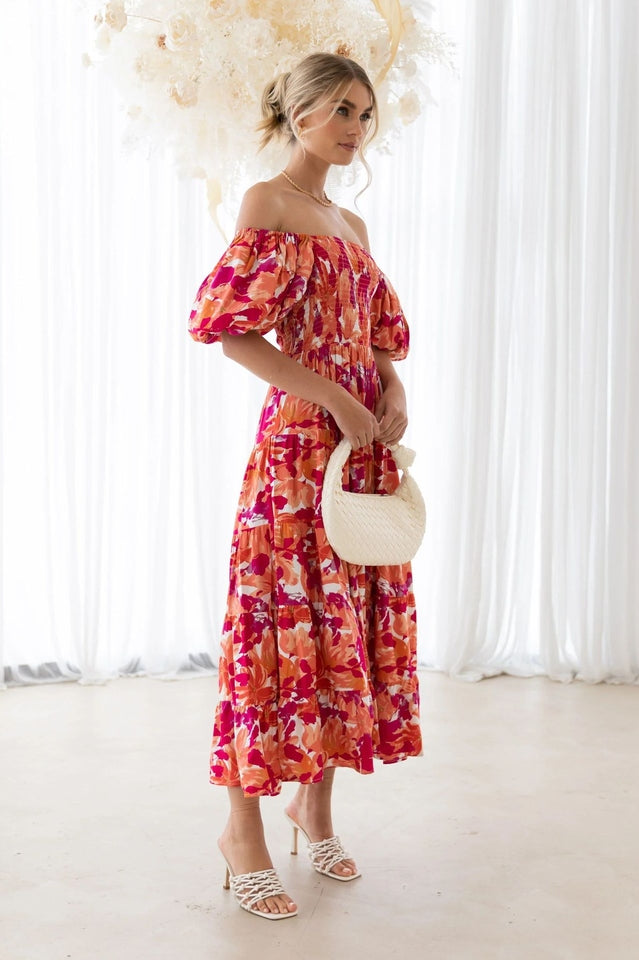 Flossy Midi Dress | Dress In Beauty Flossy Midi Dress | Dress In Beauty