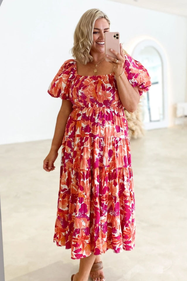 Flossy Midi Dress | Dress In Beauty Flossy Midi Dress | Dress In Beauty