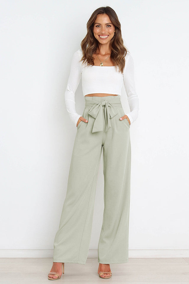 All-Matching Belted Wide-Leg Trouser | Dress In Beauty All-Matching Belted Wide-Leg Trouser | Dress In Beauty
