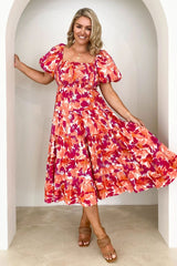 Flossy Midi Dress | Dress In Beauty Flossy Midi Dress | Dress In Beauty