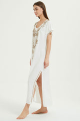 Boho Print Slit Dress | Dress In Beauty Boho Print Slit Dress | Dress In Beauty