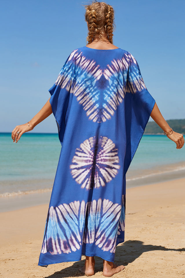 Tropical Pattern Kimono Blouse ( 29 Colors ) | Dress In Beauty Tropical Pattern Kimono Blouse ( 29 Colors ) | Dress In Beauty