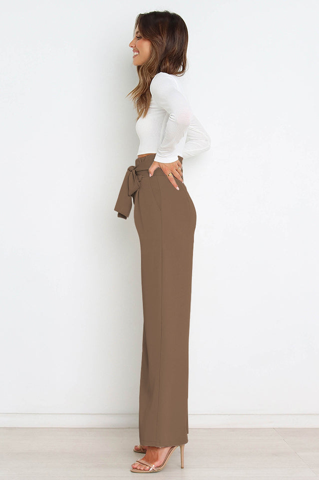 All-Matching Belted Wide-Leg Trouser | Dress In Beauty All-Matching Belted Wide-Leg Trouser | Dress In Beauty