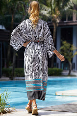 Tie Dye Belt Kimono Blouse (15 Colors) | Dress In Beauty Tie Dye Belt Kimono Blouse (15 Colors) | Dress In Beauty