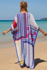 Tropical Pattern Kimono Blouse ( 29 Colors ) | Dress In Beauty Tropical Pattern Kimono Blouse ( 29 Colors ) | Dress In Beauty