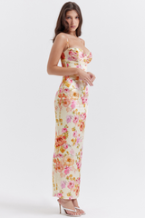 Josefina Ivory Floral Maxi Dress | Dress In Beauty Josefina Ivory Floral Maxi Dress | Dress In Beauty