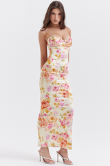 Josefina Ivory Floral Maxi Dress | Dress In Beauty Josefina Ivory Floral Maxi Dress | Dress In Beauty