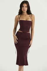 Chantelle Burgundy Satin Bra | Dress In Beauty Chantelle Burgundy Satin Bra | Dress In Beauty