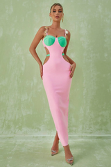 Strappy Metal Trim Cut Out Maxi Dress | Dress In Beauty Strappy Metal Trim Cut Out Maxi Dress | Dress In Beauty