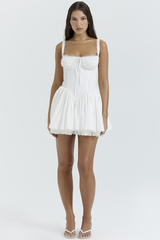 Pietra White Corset Mini Dress | Dress In Beauty Pietra White Corset Mini Dress | Dress In Beauty