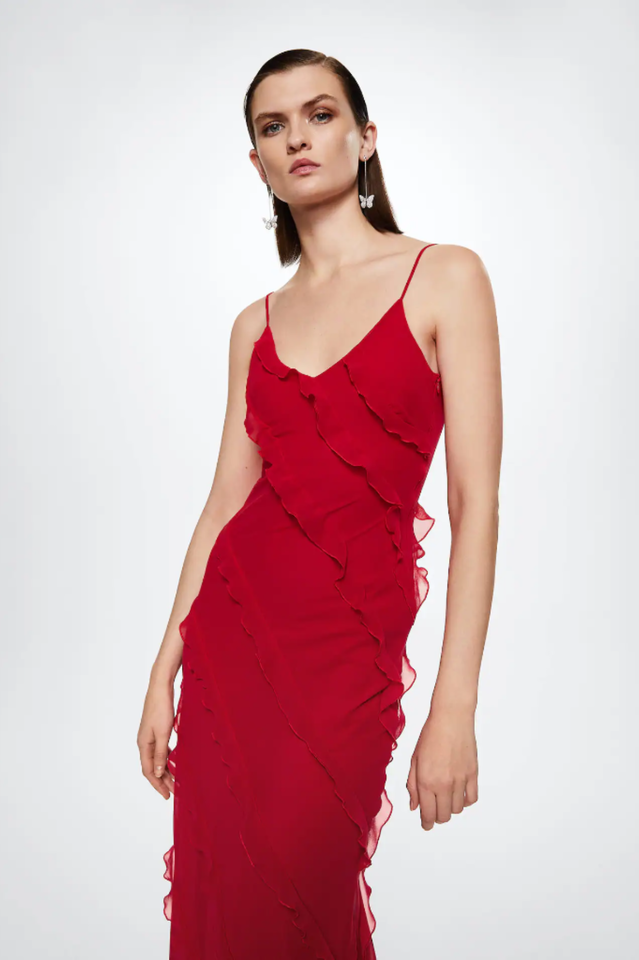 Ocean Waves Tiered Ruffle Maxi Dress | Dress In Beauty Ocean Waves Tiered Ruffle Maxi Dress | Dress In Beauty